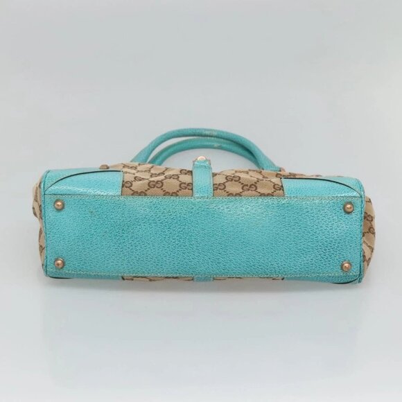 GUCCI GG Canvas Jackie Shoulder Bag Beige - Picture 5 of 16